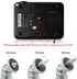 Assome 3 Projector Ceiling Mount, Projector Stand, Universal Extendable Video Projector Wall Mount Bracket