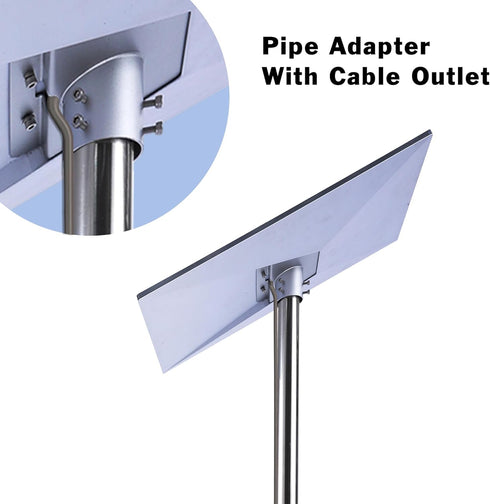 Starlink Gen 3 Pipe Adapter for Starlink Gen 3 Standard Dish, Starlink Pole Mount, Roof Mount Kit