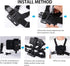 Mobile Phone Chest Mount Strap Holder, Anti-Slide Strap Mount for Phone 360 Degree Rotary for Video Recording Camera
