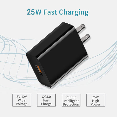 USB Power Charger Charging Cable for JBL Charge 4, Charge 5, JBL Flip 5, JBL Pulse 4 Clip4, JRPOP, Endurance Peak II,