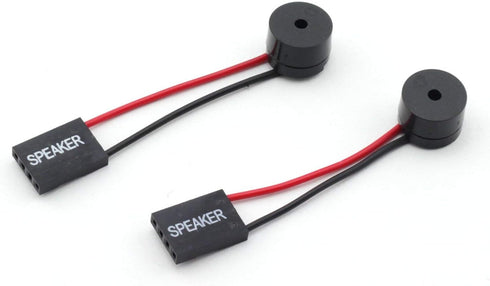 2pcs PC Motherboard Mini Speaker Desktop Computer Case DIY Internal Code Mini Plug Beep Alarm Buzzer