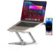 Benriotel Laptop Stand with Magnetic Phone Holder for Desk, Ergonomic Foldable Laptop Riser