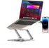 Benriotel Laptop Stand with Magnetic Phone Holder for Desk, Ergonomic Foldable Laptop Riser