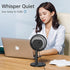 6 Inch Desk Fan for Bedroom, USB Small Fan with 4 Speeds, Adjustable Height, Ultra Quiet for Home