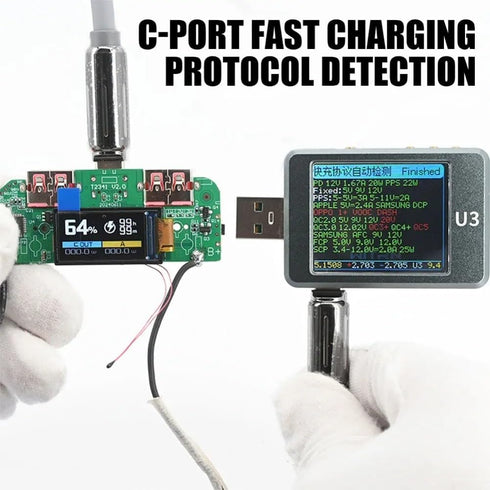 UrbanHui 22 5W USB Power Bank Module Fast Charging Stepdown Converter With Integrated Protection Circuits, Multiple