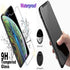 Phone Case for BLU View 5 B160V (6.56") with 1X Tempered Glass Screen Protector, Ultra-thin Soft Silicone Skin, Flowers