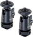 SmallRig Mini Ball Head (2 Pack) with 1/4" Screw, Removable Shoe Mount, 360 Degree Rotatable Aluminum Tripod Head