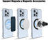 4PCS Magnetic Wireless Charger Universal Metal Rings for MagSafe-Compatible Charger on iPhone 12-14 Pro/Max/Mini