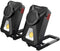 Infinity X1 Stereo Wireless Rechargeable Worklight, 700 Lumens with Bluetooth Speakers, 2-Pack
