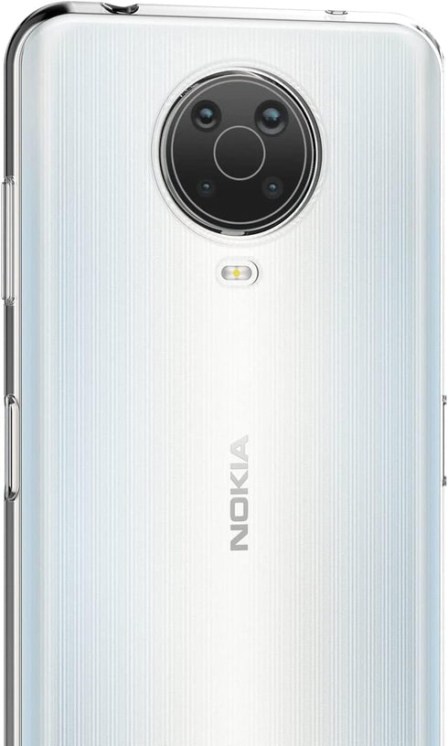 MaiJin Case for Nokia G10 / G20 (6.52 inch), Soft TPU Rubber Gel Bumper Transparent Back Cover