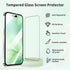 3Pack 16 9H BLEUM CADE Screen Protector for iPhone Plus with Installation Frame, Anti-Fingerprint Hardness Tempered
