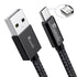 Ruaeoda Long Micro USB Cable Android Charger 25ft with Gold-Plated PS4 Charger Cable - High Speed 2.0 USB A Male to Micro USB Nylon Braided Cable for Android Phone Charger Cable