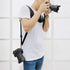 PULUZ Dual Camera Shoulder Harness, Quick Release Double Camera Tether Strap with Soft Pad and 1/4 inch Screw