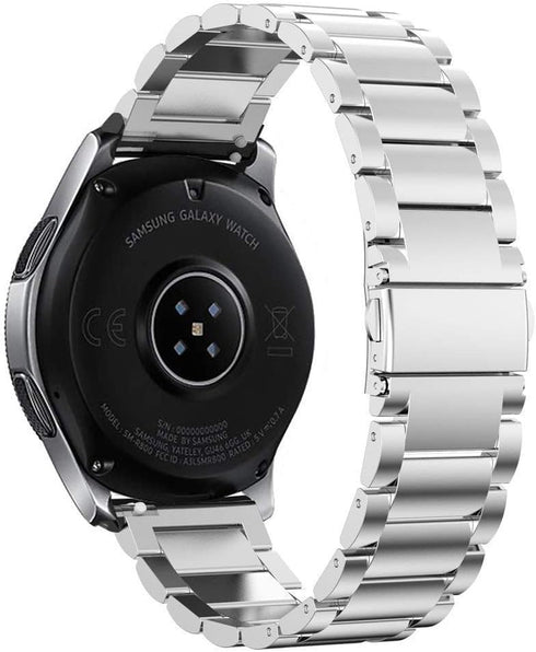 iiteeology Compatible Samsung Galaxy Watch Bands 46mm, Galaxy Watch 3 Bands 45mm, Stainless Steel