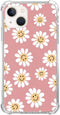 Indie Smile Face Flower Daisy Power Case for iPhone 13, Hippie Retro 90s Pink Aesthetic for Girls Boys Women Men