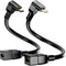 BERLAT 15CM High Speed 90 Degree Mini HDMI Left-Toward Male to HDMI Female