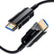 8K HDMI 2.1 Cable 3.3ft, Fiber Optic HDMI Cable, Ultra High Speed