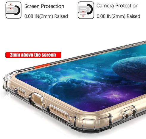 iPhone 12 Pro Max Case with Hummingbird Butterfly Flowers Drop Protection, Shockproof TPU Full Body Protective Cover