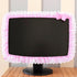 ZUYYON 2 23''-26'' Pcs Lovely Computer Monitor Cover with Bow-Knot Cute Elastic Monitor Dust Cover Protector Monitor