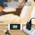 USB 2.0 Male to Dual Female Charging Extension Cable, Furniture nightstand Sofa Electric Vehicle on-Board Charging Port, Panel Mount Cable with Screw Hole 5ft (1 pcs) by QiCheng&LYS