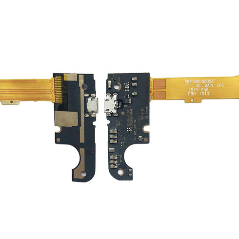 Micro USB Charger Dock Connector Ribbon Flex Cable Replacement for 5032 5032W 6.7 inch (not Type-C)