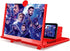 3D Screen Magnifier Amplifier - HD Projector for Movies & Games, Foldable Phone Stand for All Smartphones, Red