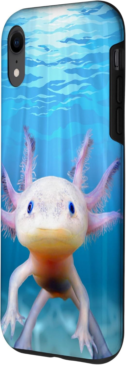 iPhone XR Axolotl Mexican Walking Fish Cute Amphibian Axolotl Case