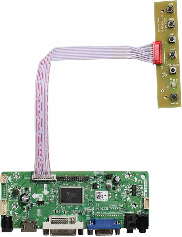 VSDISPLAY DVI VGA Audio LCD Controller Board for 17 inch 4:3 1280X960 Displays
