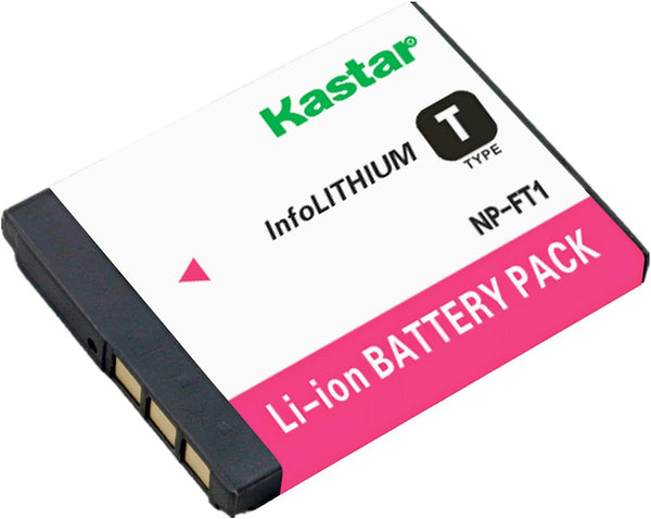 Kastar Battery Replacement for Sony NP-FT1 NPFT1, DSC-L1, DSC-M1, DSC-M2, DSC-T1, DSC-T3, DSC-T5, DSC-T9, DSC-T10,