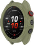 3 Pack/Set Protective Cases Intended for Approach S70 Watch Cases Acceassories Compatible with Garmin Approach S70 Smartwatch (Black,Green,Beige, 42mm)