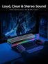 havit 5.3 Computer Speakers for Desktop PC, Bluetooth Pc Soundbar with Dynamic LED Light, HiFi Stereo, Poratble