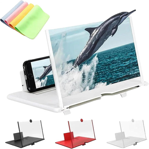 Generic Sn Magnifier New Version, Foldable Phone Sn Magnifier, Mobile Phone Magnifier Projector