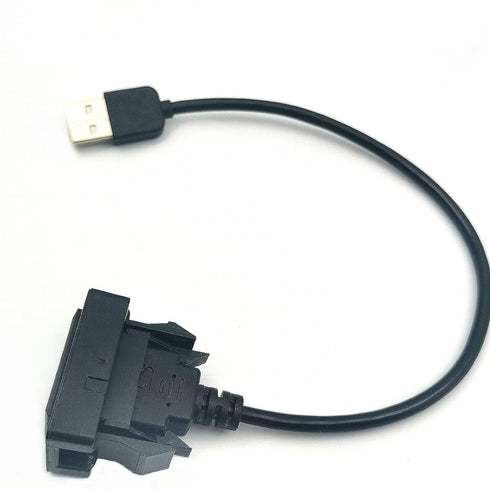 Car Dash Flush Mount USB Port Panel Extension Cable Adapter for Toyota Vios/ALTIS (35 24mm)