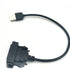 Car Dash Flush Mount USB Port Panel Extension Cable Adapter for Toyota Vios/ALTIS (35 24mm)