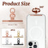 Vin Beauty 4 360 PCS Phone Tether Tab, Rotatable Cell Phone Lanyard Patch Ultra-Thin Universal Stainless Steel Phone