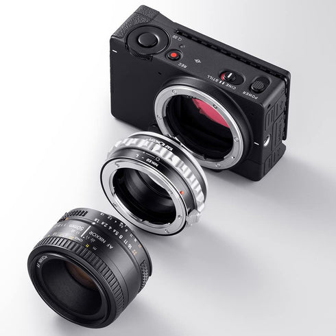 K&F Concept Lens Mount Adapter NIK(G)-FX for Nikon F (G-Type) Lens to L Mount Camera Body