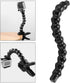 Milltrip 12-Section 1/4in Flexible Arm Mount Monopod, Gooseneck Camera Mount, Adjustable Sports Camera Holder, Screw