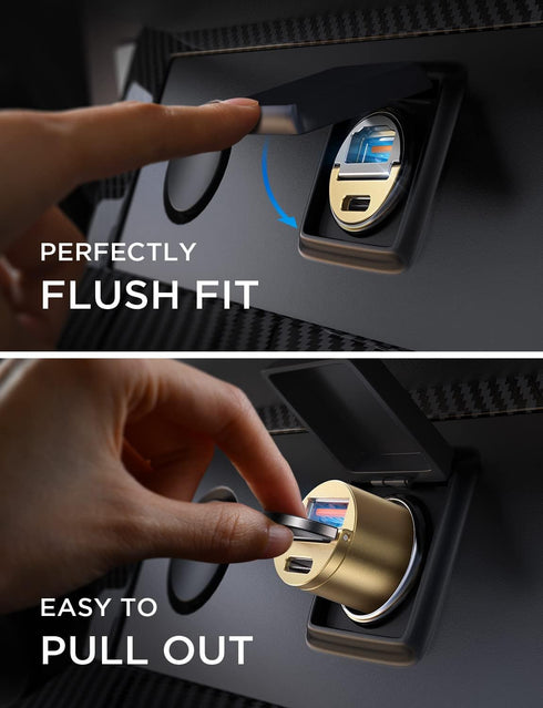 USB C Car Charger Adapter 72W, AINOPE Fast Charging for iPhone Samsung All Smartphones