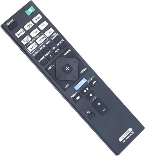 New RMT-AA230U Replacement Remote Control for Sony Home Theatre AV Receiver Models STR-DN1070 and STRDN1070