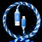 USB A to Micro USB Android Phone Charger Cable, Fast Charging High Data Speed, Visible Light Up LED Current Flowing