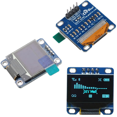 0.96" inch OLED Display Screen Module Address 0x3C 4pin 128x64-1306 of S