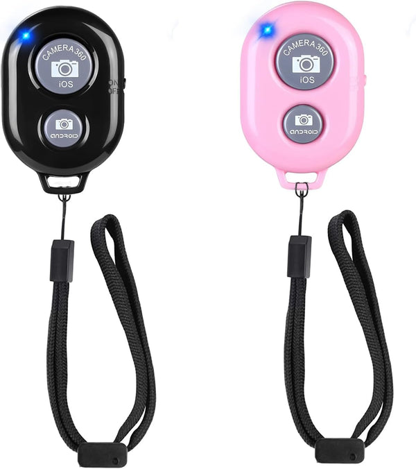 AOQIYUE Cellphone Remote Shutter for Smartphones and Tablets, Wireless Camera Remote Control with Wrist Strap Included