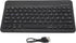French European AZERTY Bluetooth Keyboard, 10inch Slim Portable Tablet Keyboard with Brushed Metal Texture for Phone