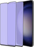 2 Pack Anti Blue Light Tempered Glass Screen Protector for Samsung Galaxy S23, Eye Protection, 9H Hardness HD, Blue