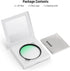 NEEWER 58mm MC UV Protection Filter with 24 Layer Multi Resistant Nano Coatings and Ultra Slim Frame