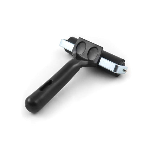 QWORK 4 Inch Rubber Roller, Tape Roller for Print, Tape, Wallpapers, Scrapbooks