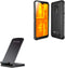 BoxWave Wireless QuickCharge Stand Charger for Blackview BV9800 Pro (10W), No Cord Needed - Jet Black