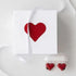 GOWENIC Heart Shaped Earbuds, Cute Girls Wireless Earphones with Built-in Battery, HiFi Stereo Bluetooth for Music
