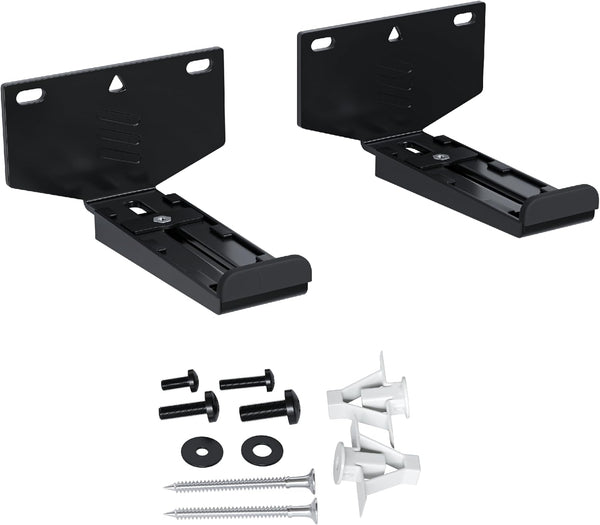 ECHOGEAR Soundbar Wall Mount Bracket - Compatible with All Soundbars Including Samsung, Vizio, LG, Depth Adjustable for