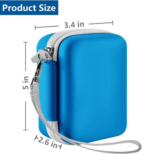 Leayjeen Underwater Camera Case for YISENCE/Trsunow, Waterproof Floatable Digital Camera - Blue (Case Only)